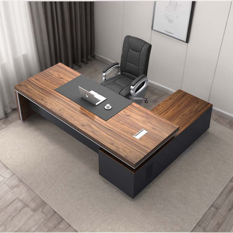 Office desk discount with chair set